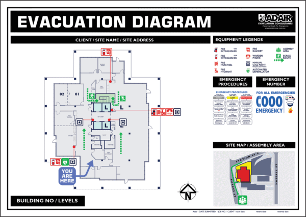 Adair - Evacuation Diagram